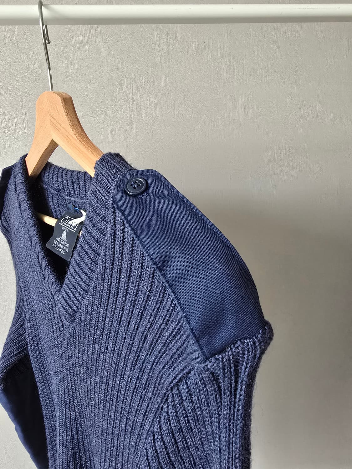 영국산 Citadel 버진 울 스웨터 상품이미지4