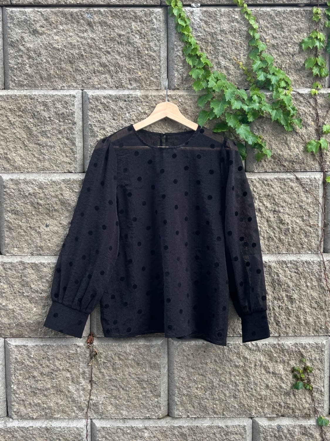 Black Dot Blouse 상품이미지1