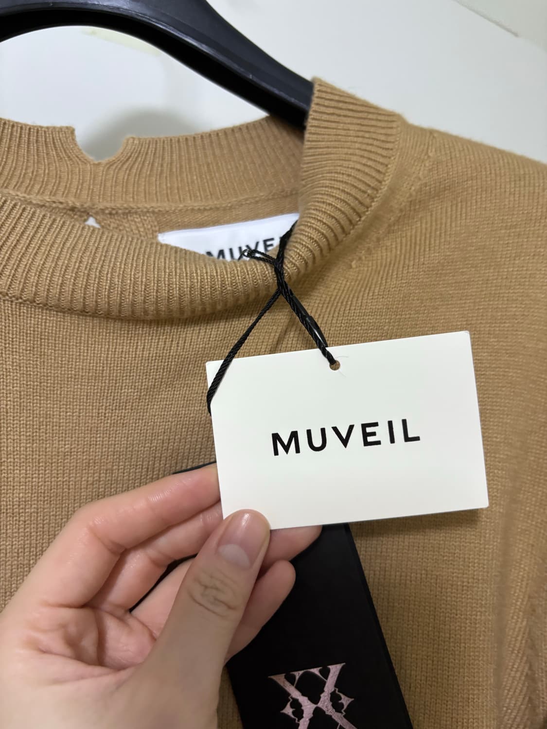 muveil 뮤베일 뮤베르 니트 택채 새상품 상품이미지5