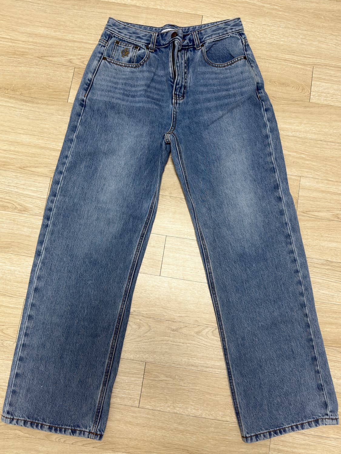 시티브리즈 시티 스트레이트 데님 라이트 인디고 28 상품이미지2