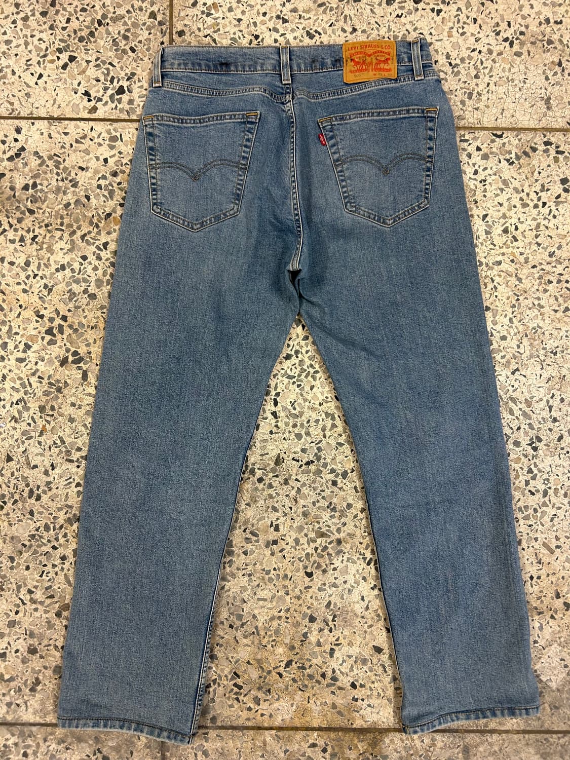 리바이스 505 중청 스트레이트 데님 32X32 상품이미지2