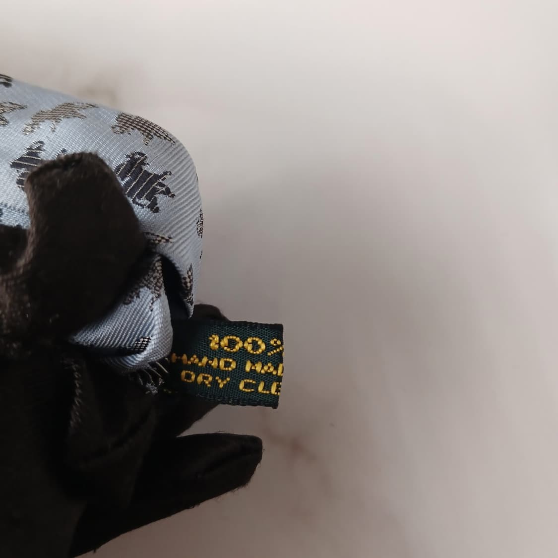 헌팅월드 실크 스카이블루 코끼리 넥타이 9.5cm A등급 A19181
 상품이미지9