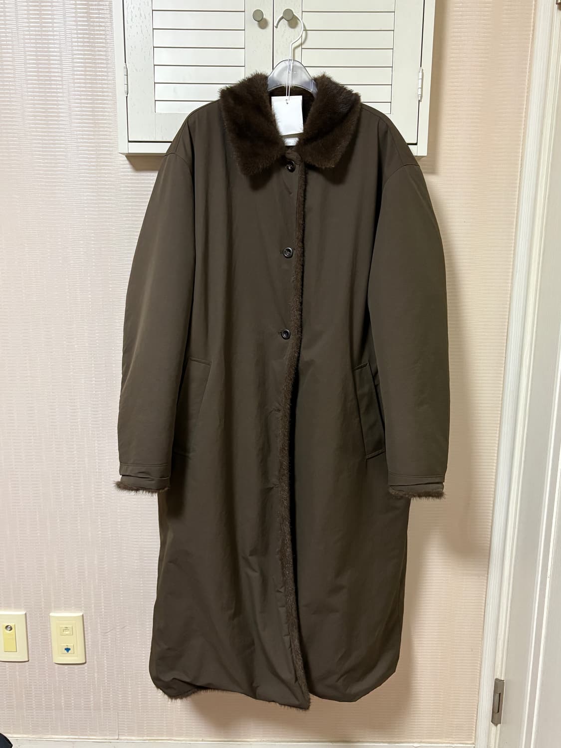 모이아 reversible fur coat 상품이미지3