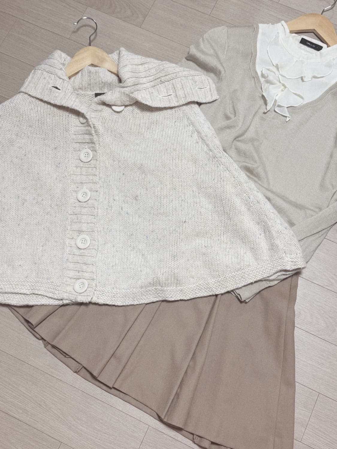 모리걸 3세트 (케이프+레이어드+스커트) 상품이미지1