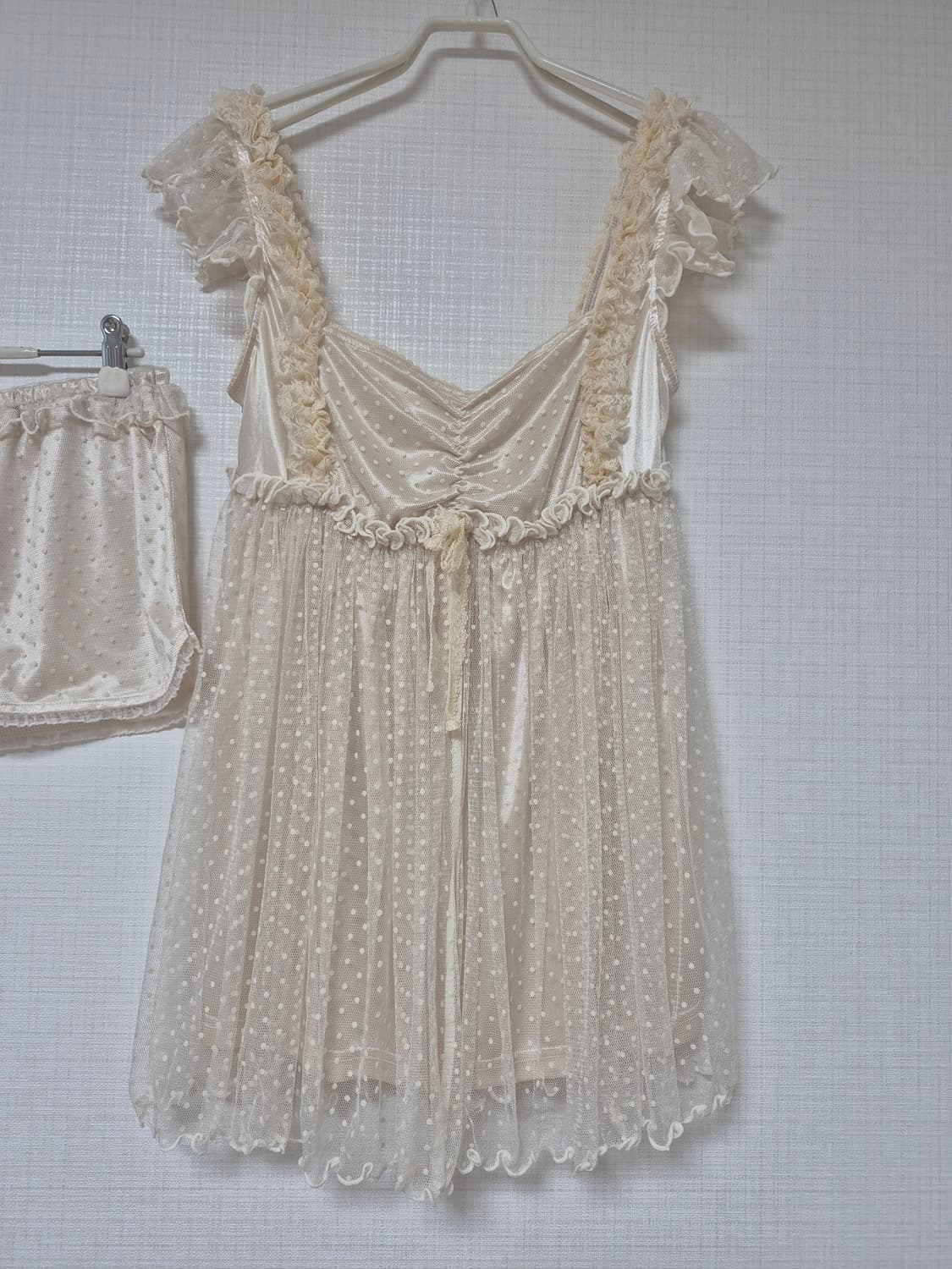 리즈리사 샴브레 아 쿠쉐 샘플 연베이지 셋업 상품이미지2