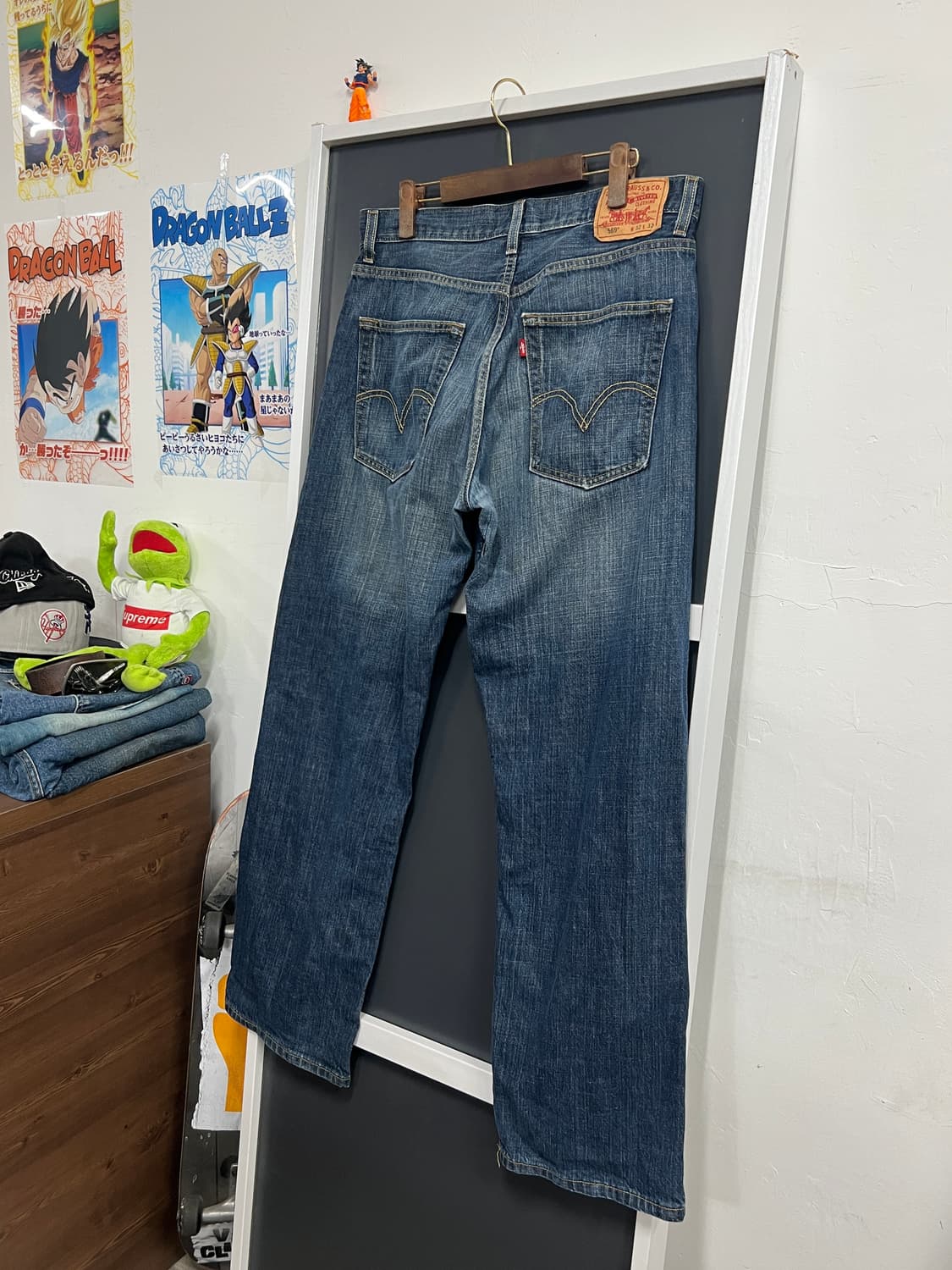 00s Levis 리바이스 569 루즈 스트레이트 데님 팬츠 상품이미지1