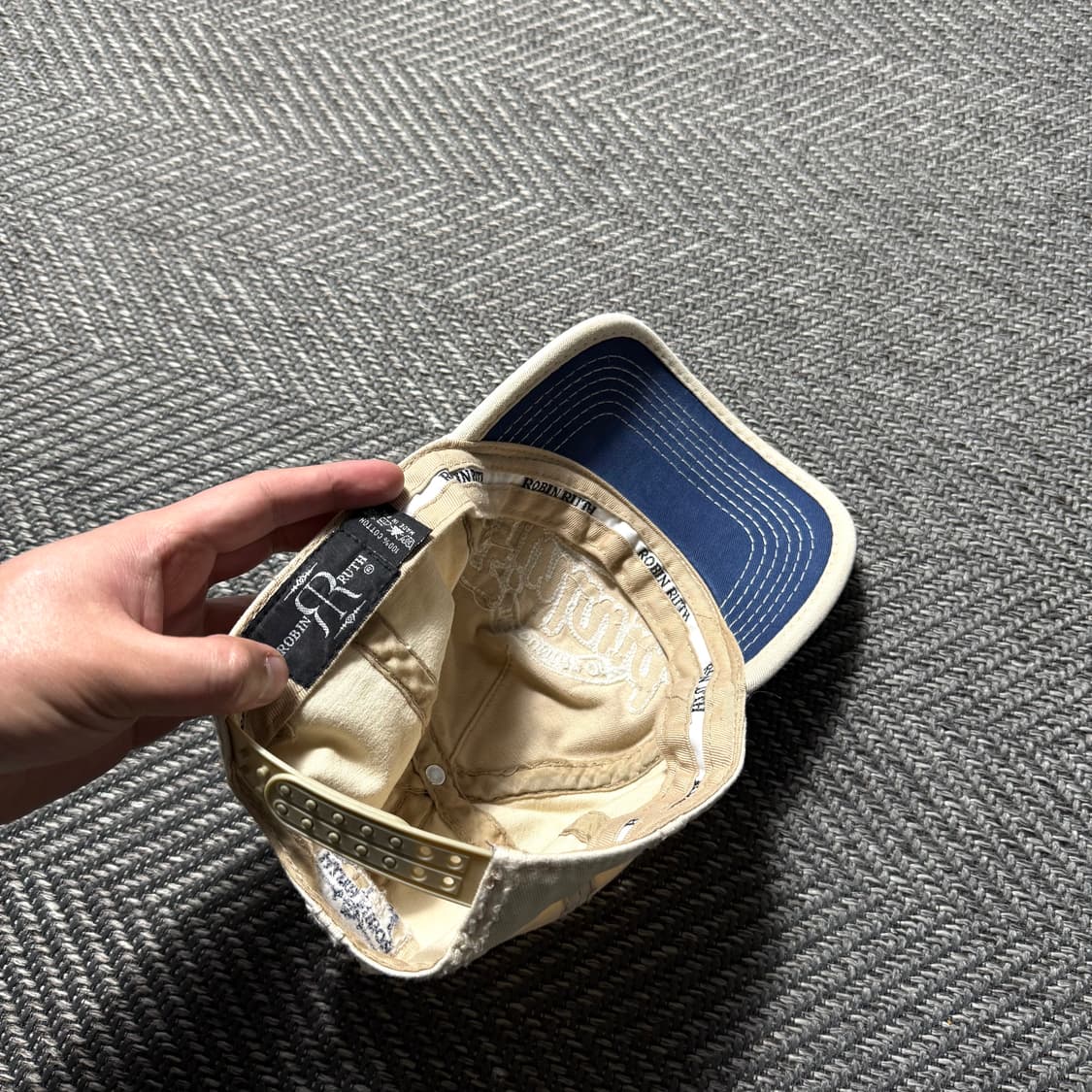 ROBIN RUTH 로빈루스 Y2K 그런지 볼캡 모자 상품이미지4