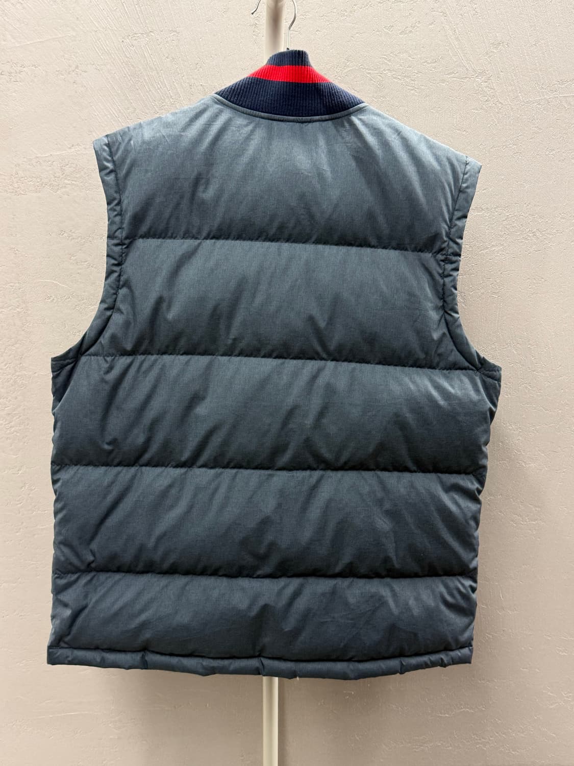 나이키 구스 패딩 베스트 조끼 L 그레이/레드 상품이미지6