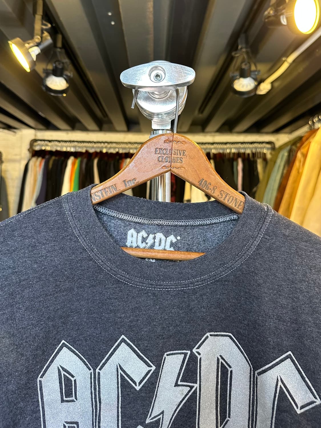 ACDC 락밴드 프린팅 스웻셔츠 상품이미지3