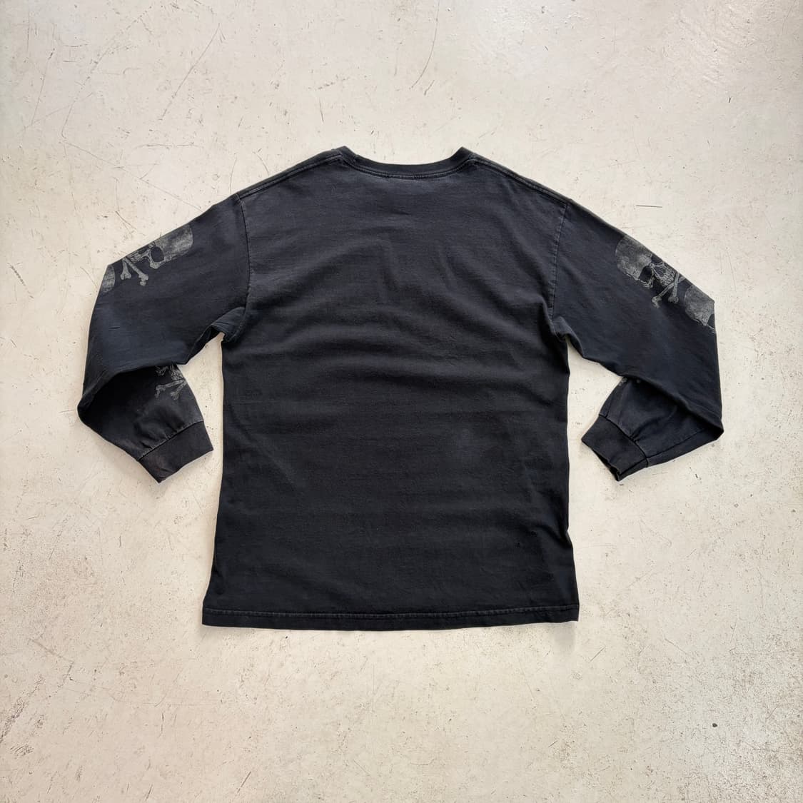 00s HOT LEATHERS 빈티지 스컬 프린팅 롱슬리브 L 상품이미지8