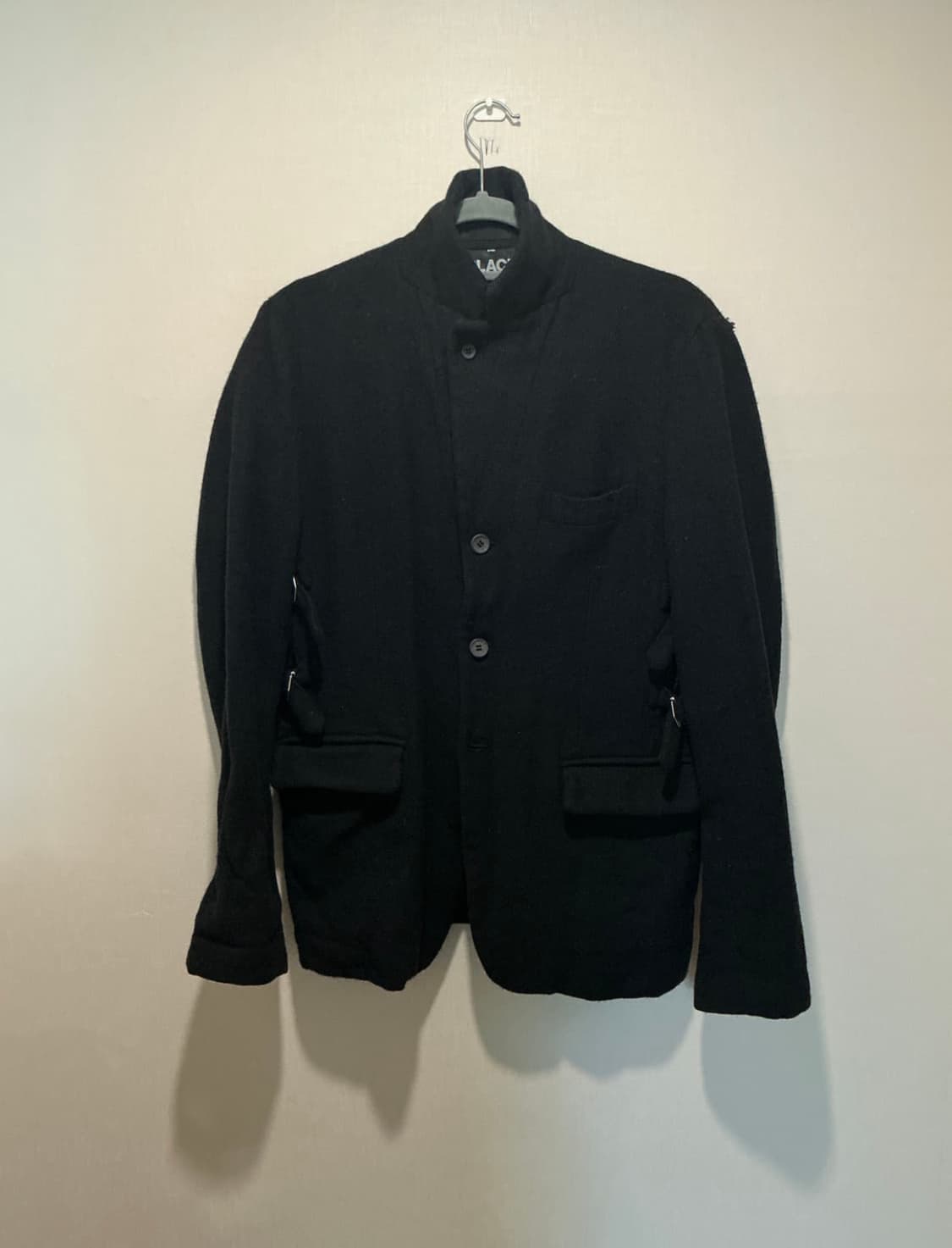 꼼데가르송 블랙 2015 버클 블레이져 자켓 상품이미지1