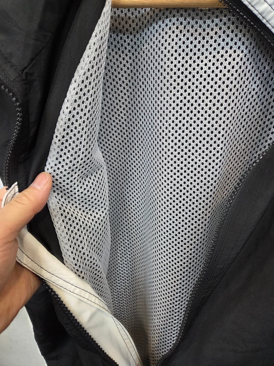 베르사체 빈티지 올드스쿨 방풍 베스트 집업조끼 L xl 상품이미지6