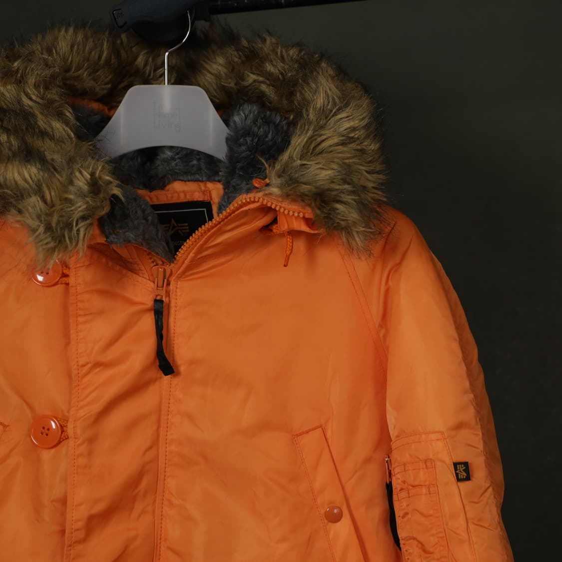 알파인더스트리 N-3B 파카 오렌지 상품이미지1