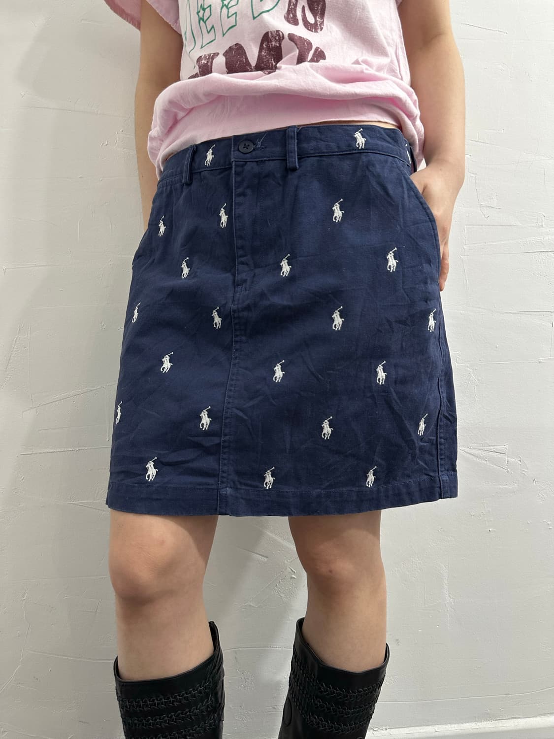 ralph lauren sport logo skirt 상품이미지1