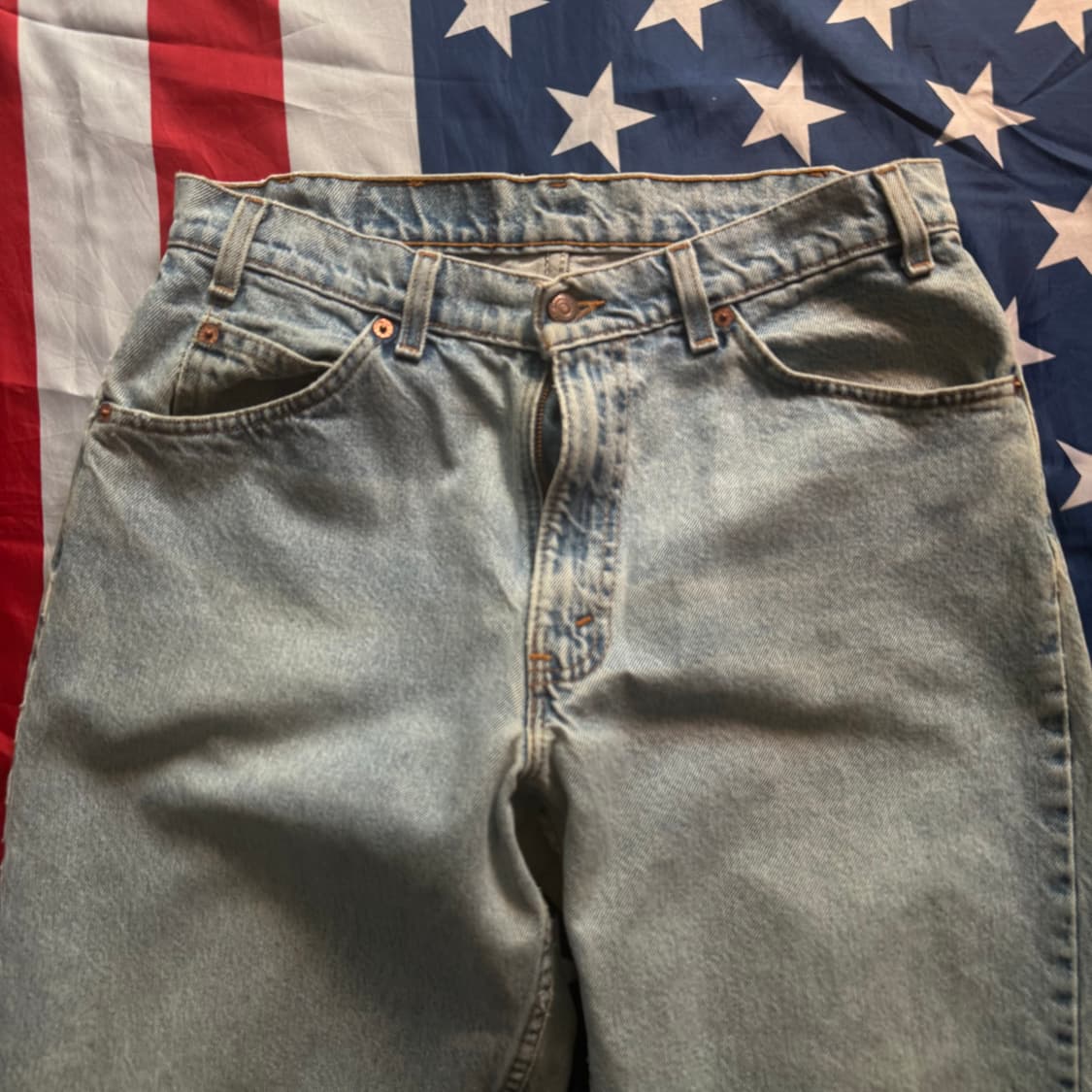 [32] Levi's 리바이스 90s 560 오렌지탭 데님 팬츠 -17 상품이미지2