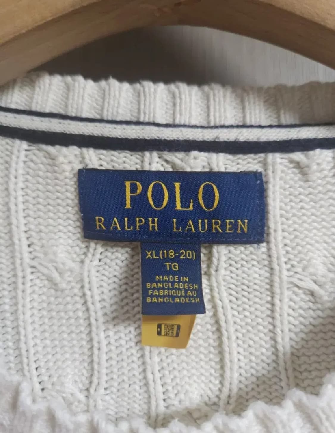 폴로 랄프로렌 꽈베기니트, XL[18-20] 상품이미지3