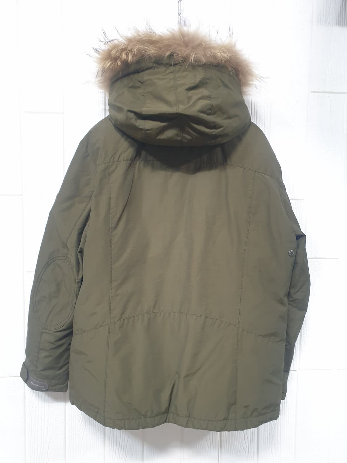 빈폴 남성 구스다운 패딩 100 다크카키 상품이미지2