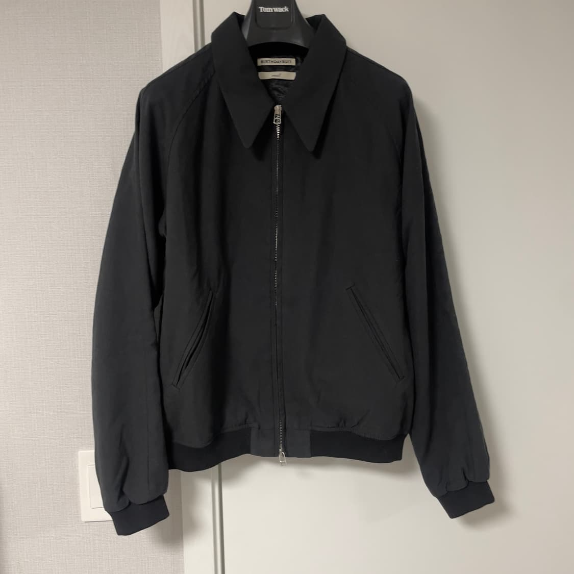 벌스데이수트 핀업걸 스카잔 블랙 블루종 자켓 상품이미지4