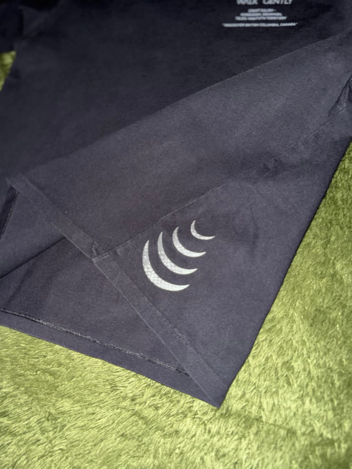 [S] 아크테릭스 25ss 워크 젠틀리 코튼 살몬 스킨 티셔츠 블랙 상품이미지5