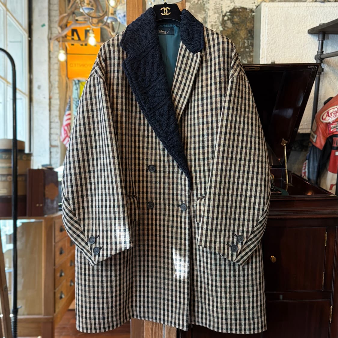 Kolor 컬러 도킹 코트 상품이미지1