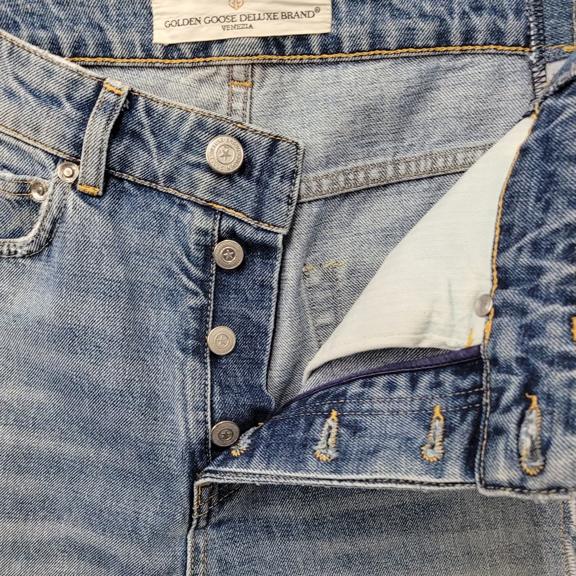 Golden Goose 골든구스 패치워크 데님 팬츠 상품이미지3