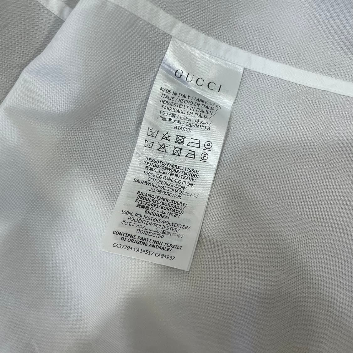 구찌 구찌밴드 로고 포켓 셔츠 상품이미지7