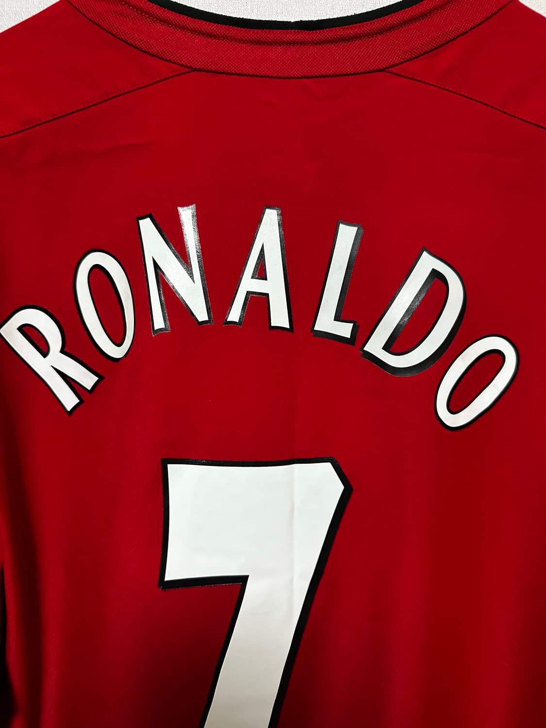 03-04 맨유 홈 호날두 데뷔 시즌 올드 빈티지 유니폼  (정품) 상품이미지5