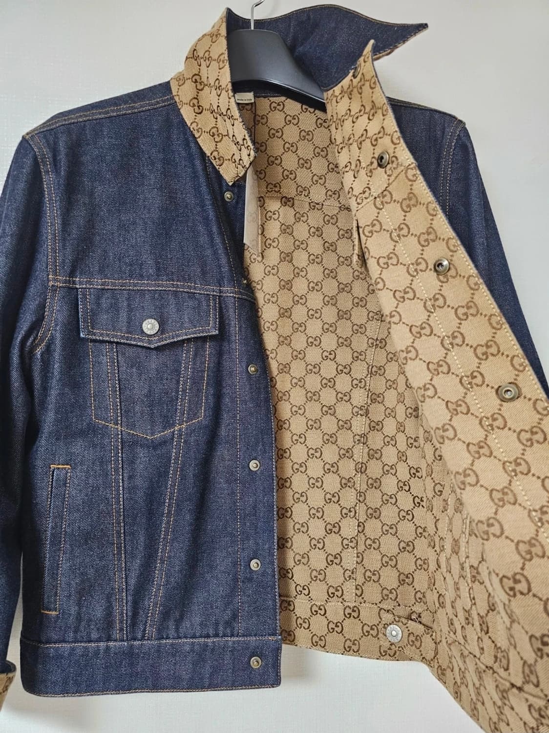 구찌 GG 리버시블 데님 재킷(48/100/새상품급) 상품이미지6