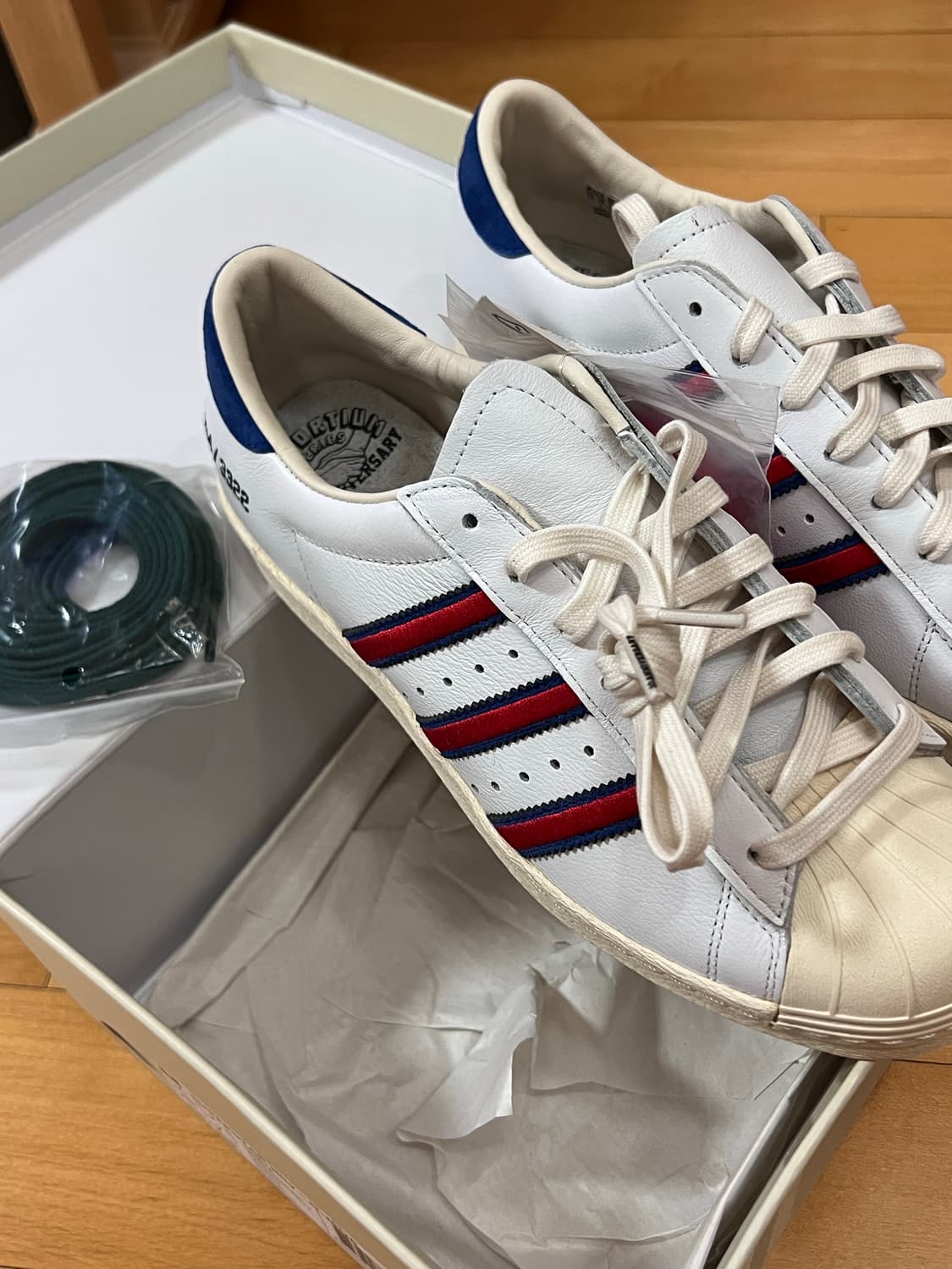 아디다스 수퍼스타 d-mop 255 미착용 색상품 상품이미지3