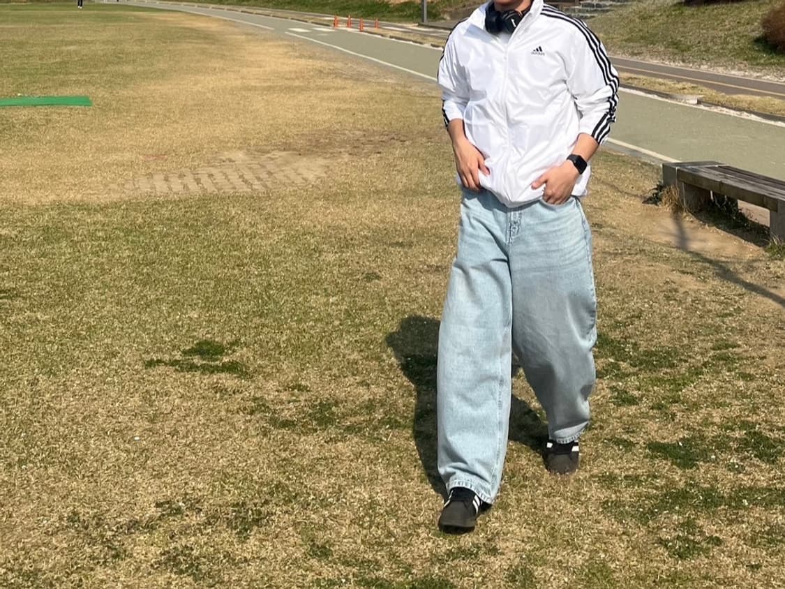 에잇세컨즈 연청 배기 데님 청바지 32 상품이미지2