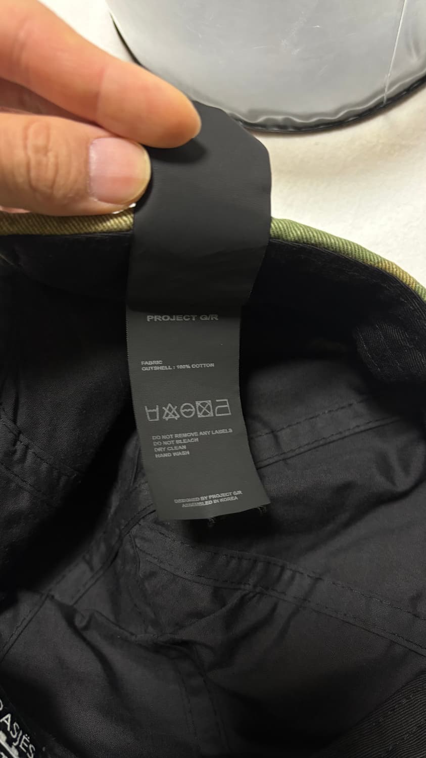 프로젝트 G/R x 엠에프엠333. TGS 밀리터리 베테랑 캡 카모 상품이미지8