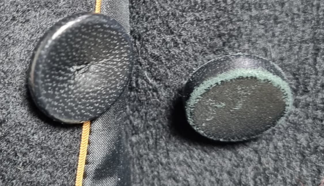 XS (44) 한섬 마인 블랙 캐시미어100% 코트 상품이미지5