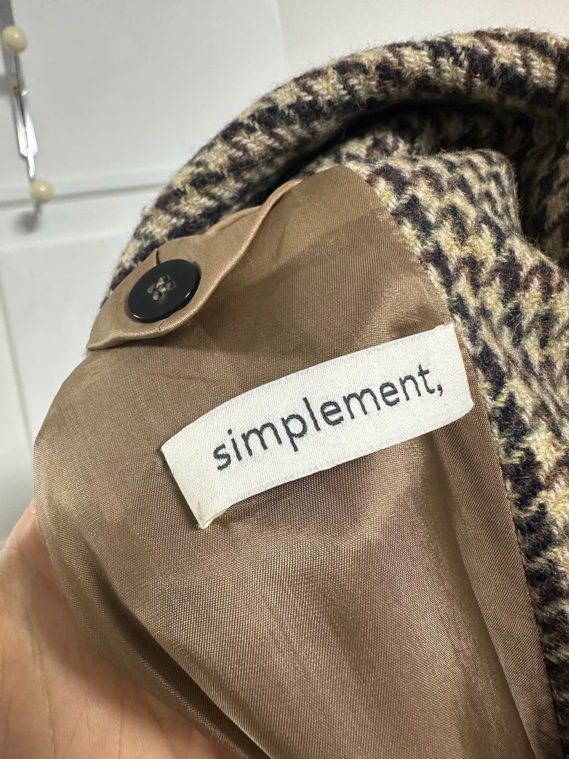 심플먼트 SIMPLEMENT 160 옴므 클래식 자켓 상품이미지3