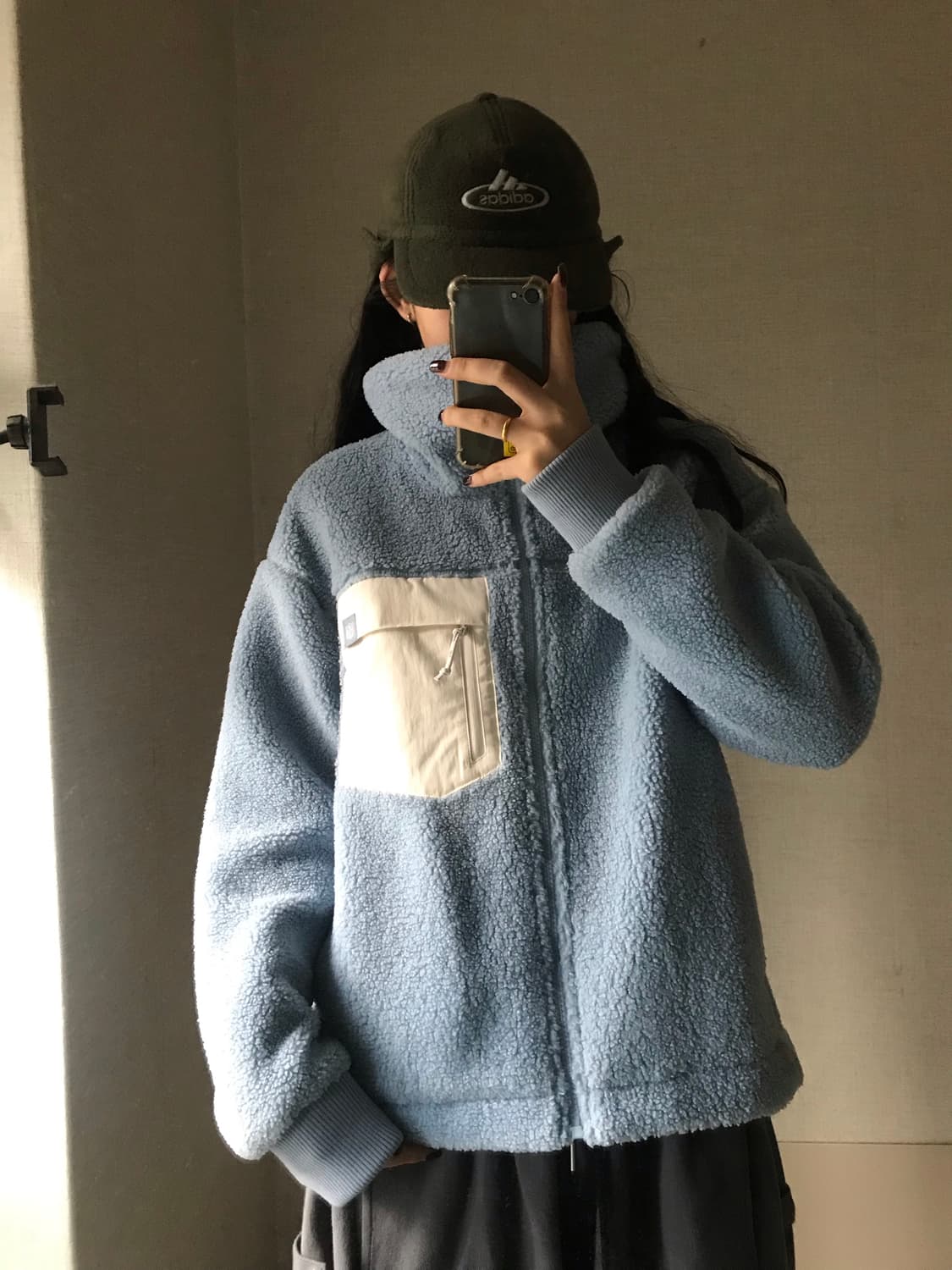 NFL 연하늘 후리스 상품이미지1