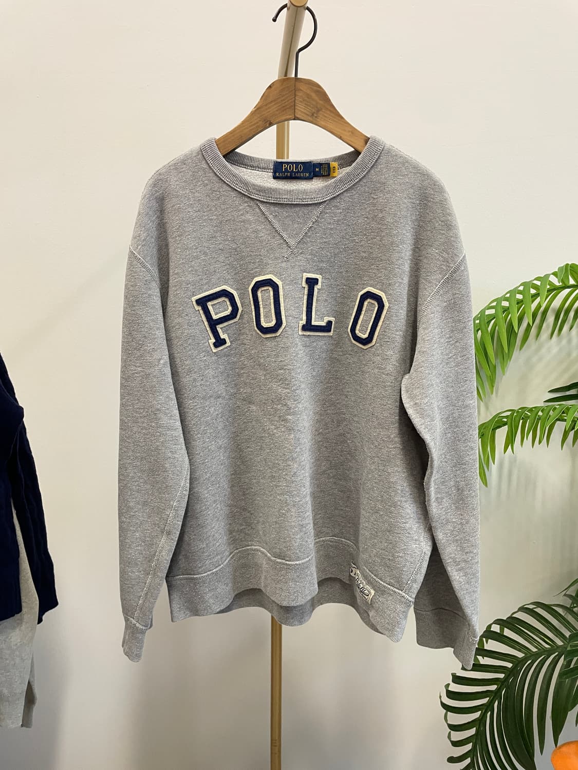 폴로 랄프로렌 로고 맨투맨(QR정품인증) 상품이미지1