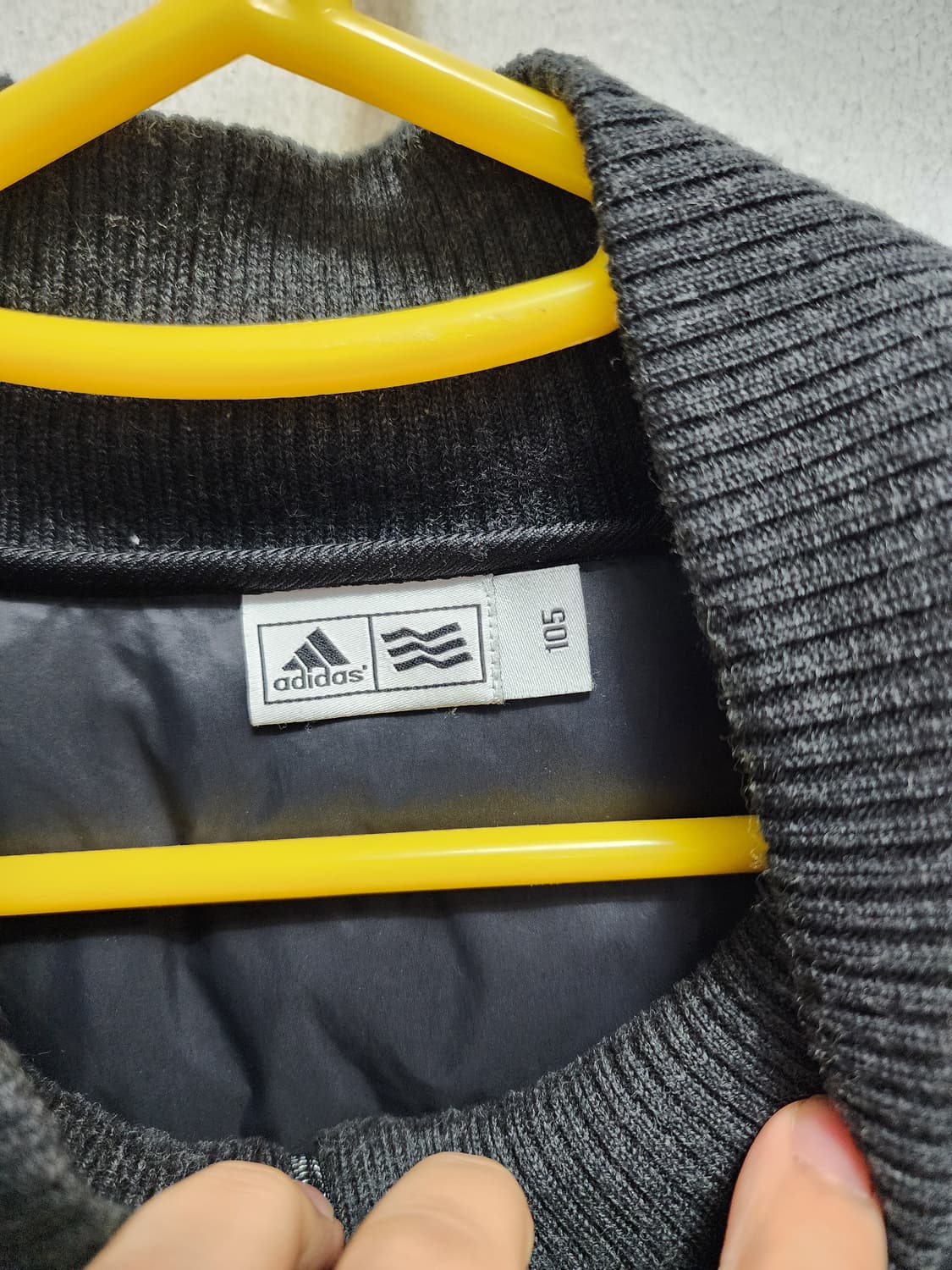 아디다스 골프 구스다운 니트배색 자켓 상품이미지4