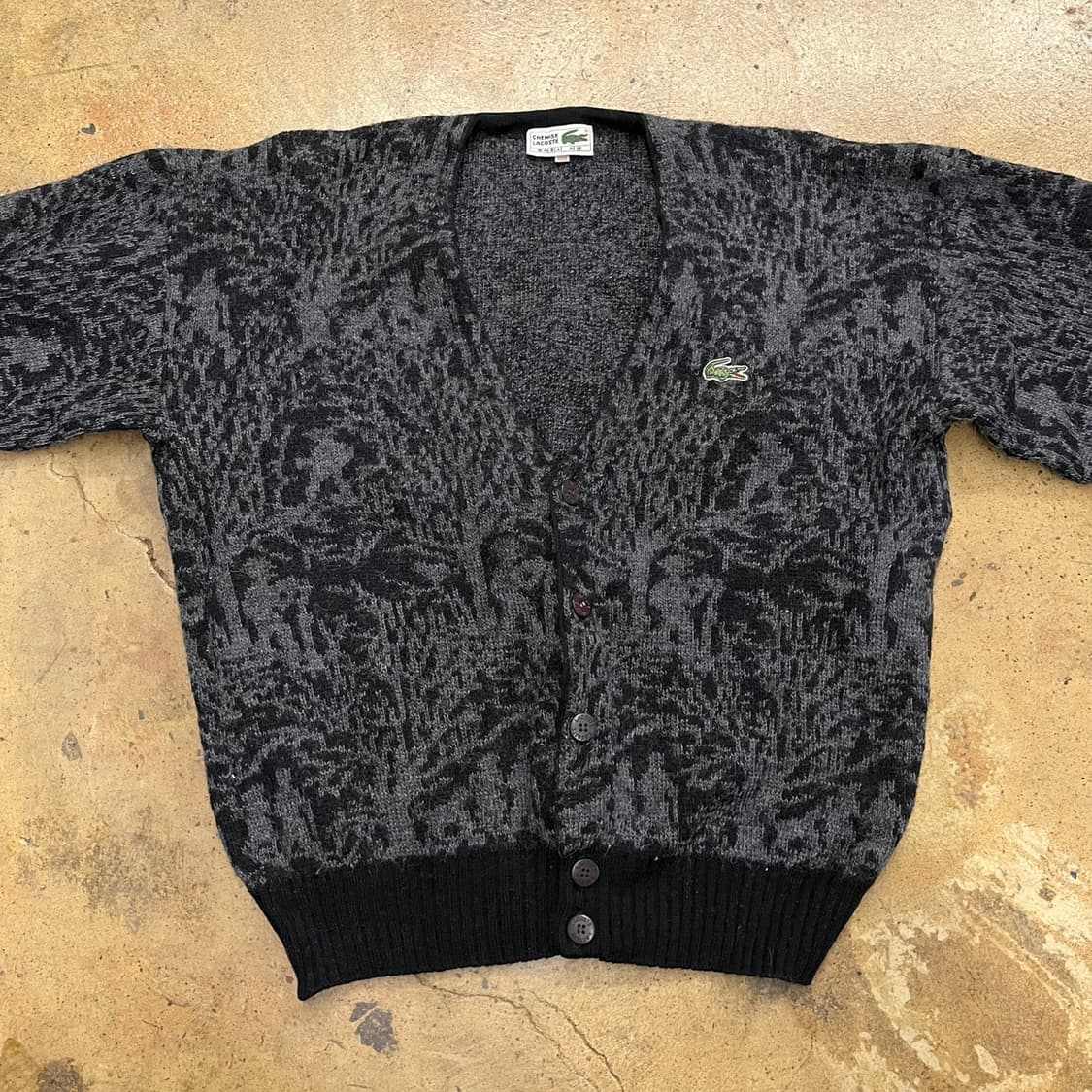 [정품/100] 라코스테 빈티지 가디건 b19 상품이미지2