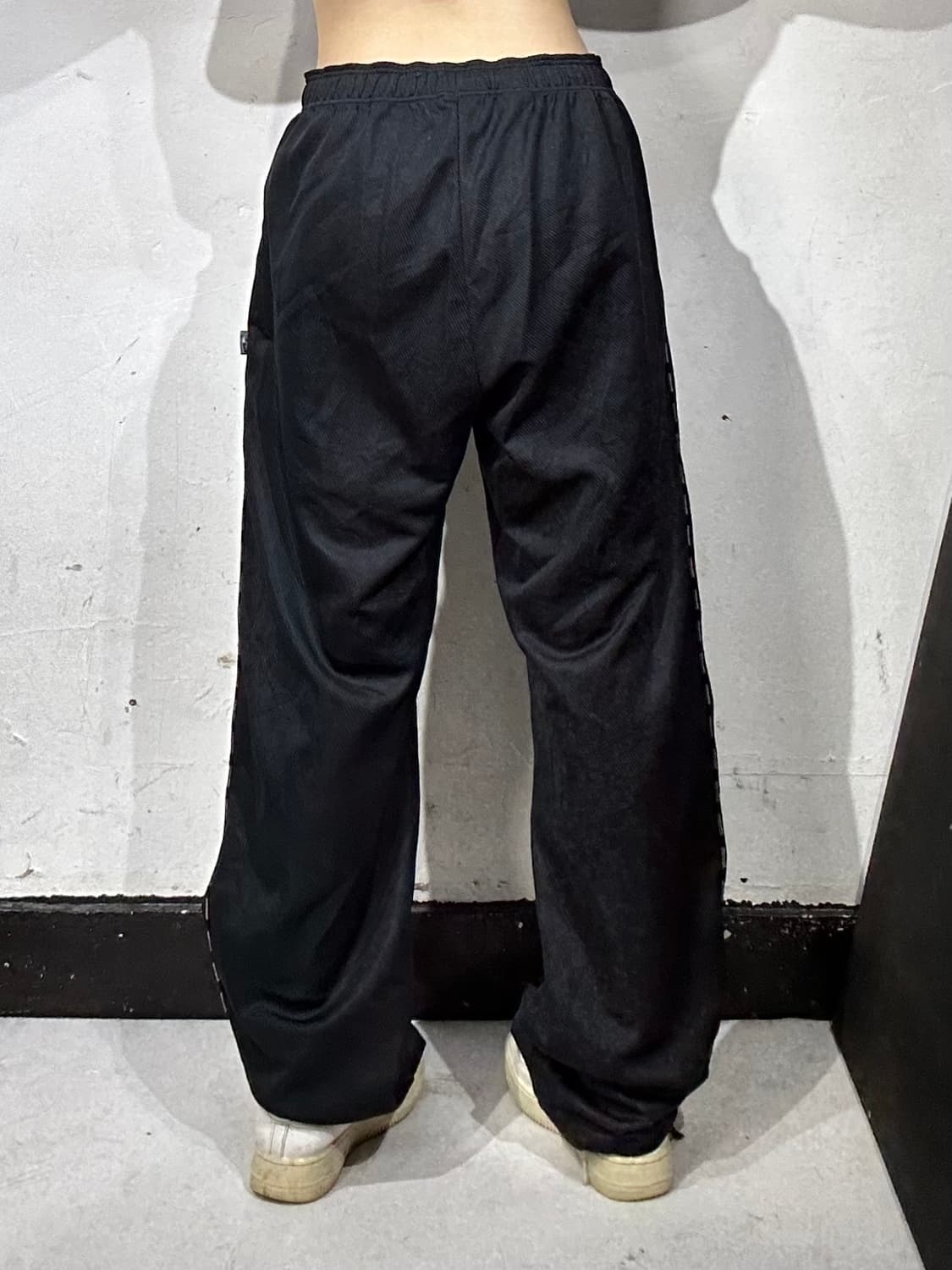 아디다스 블랙 사이드 라인 포인트 팬츠 추리닝 바지 L 상품이미지3