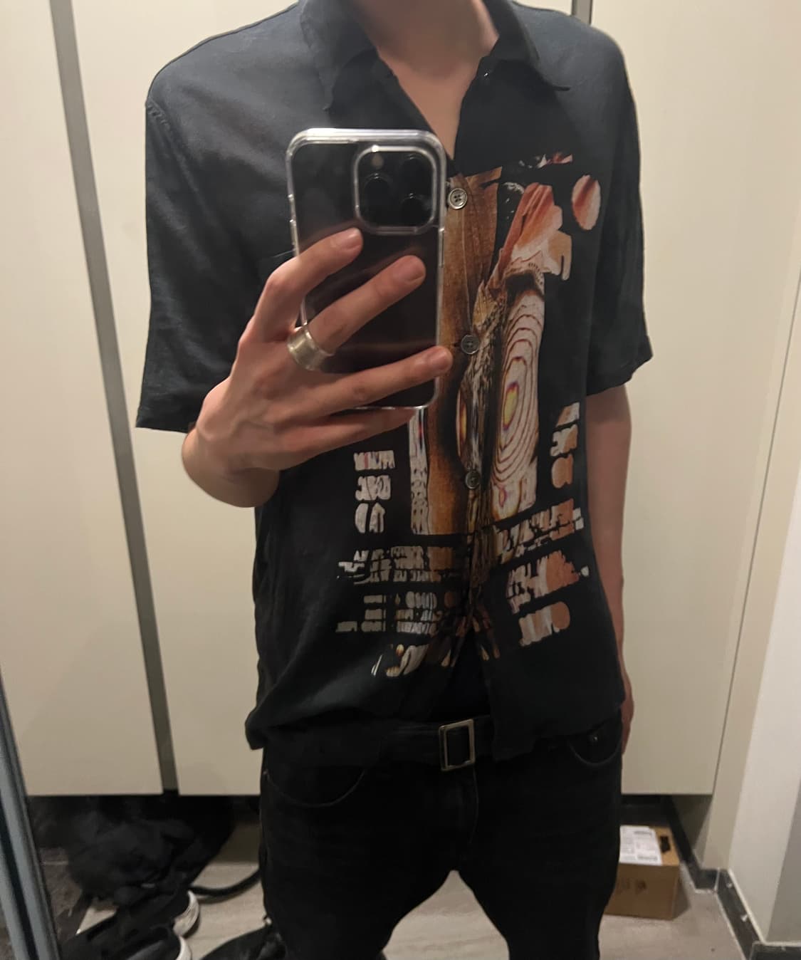 아워레가시 포스터 박스 셔츠 [46] 상품이미지1