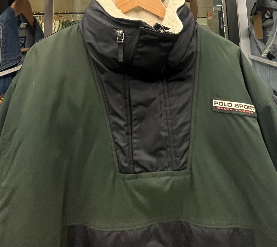 90s 폴로 스포츠 아노락 그린 점퍼 상품이미지2