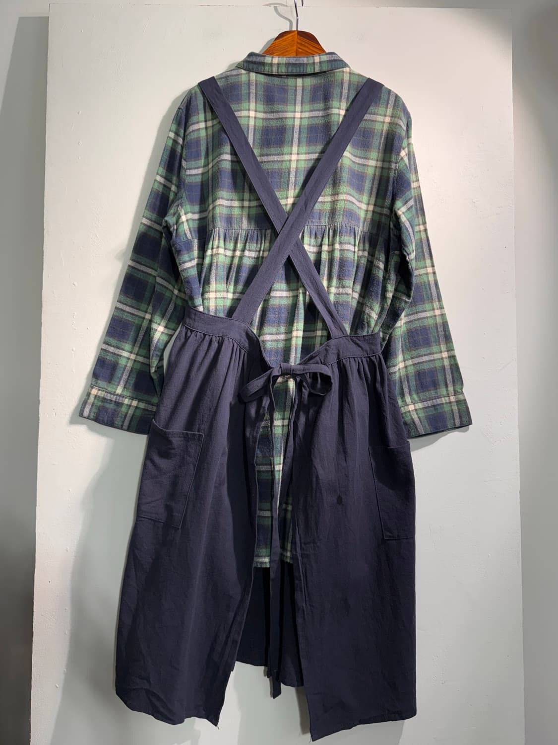 Japanese vintage 꽃집 코디세트 C557 상품이미지5