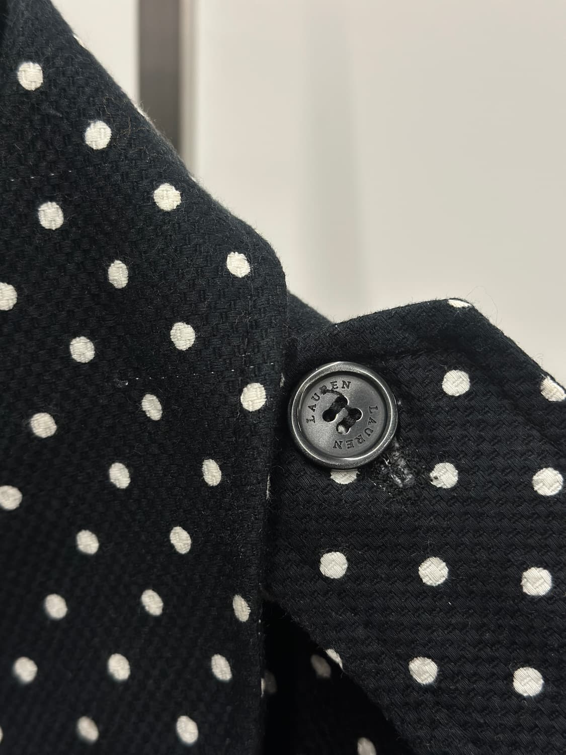 로렌 랄프로렌 도트 트렌치 코트 상품이미지6