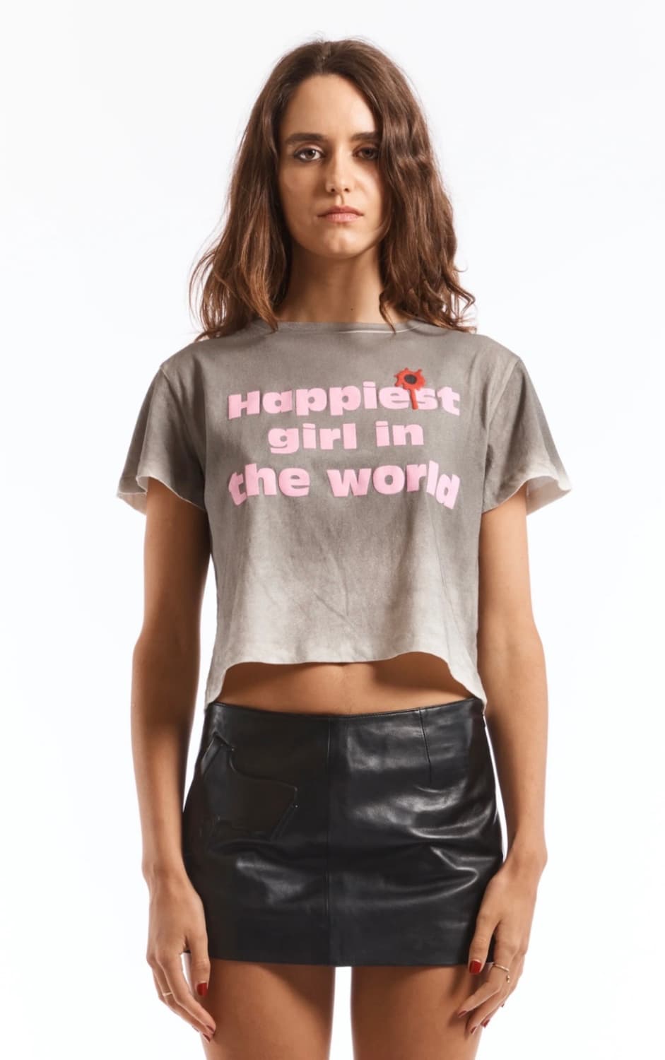 Ashley Williams 애슐리윌리엄스 happy 티셔츠 상품이미지2