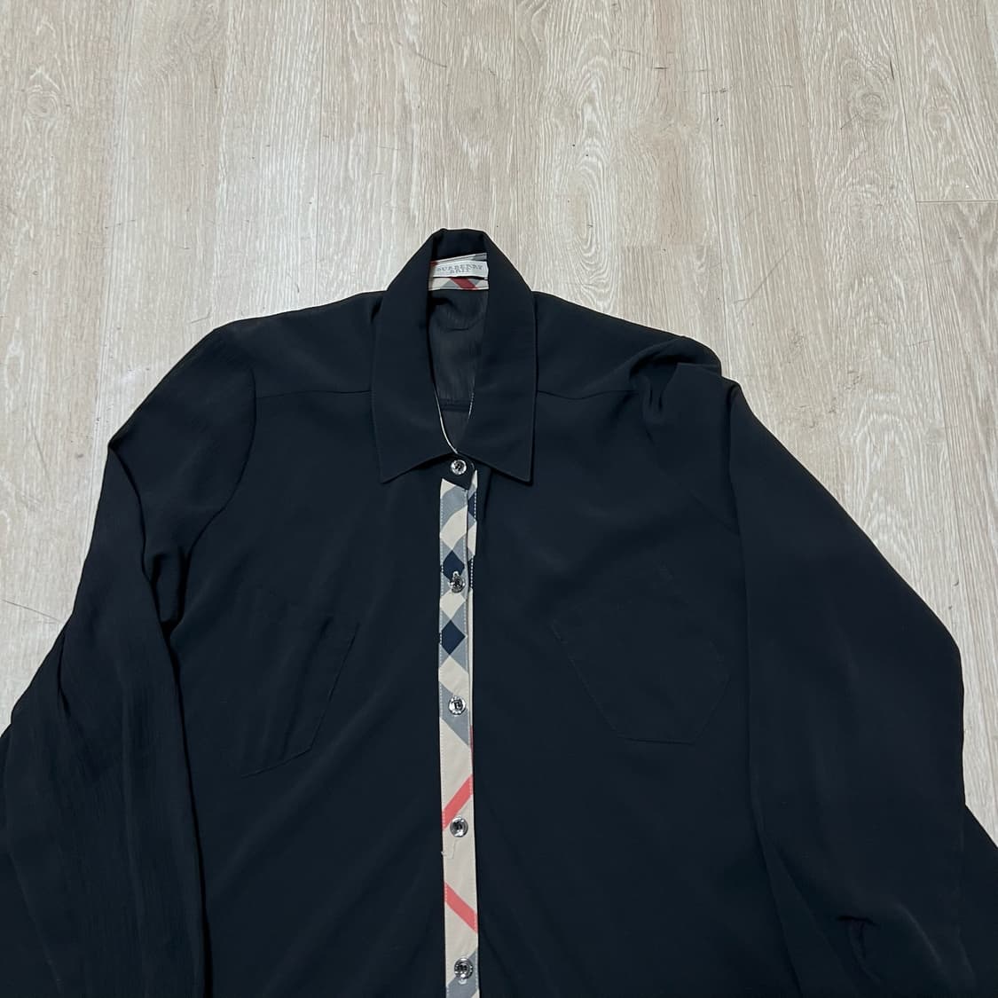 버버리 브릿 여성 노바체크 셔츠 원피스 S/90  상품이미지2