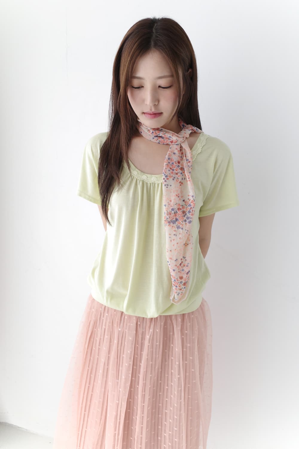 reversible dot sha skirt 상품이미지5