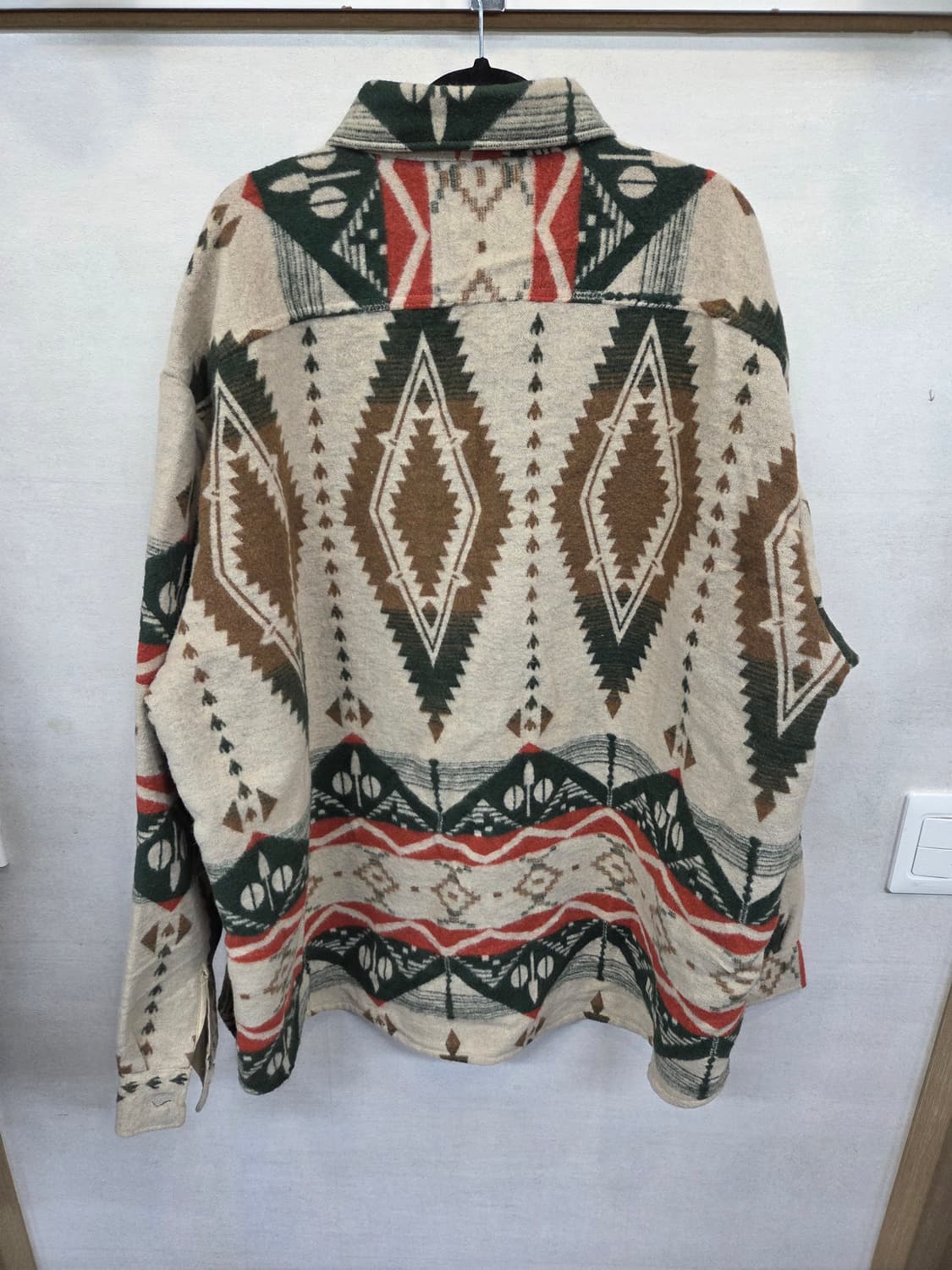 빈티지 빅사이즈 티피 울 셔츠자켓 xxxl xxxxl 상품이미지2