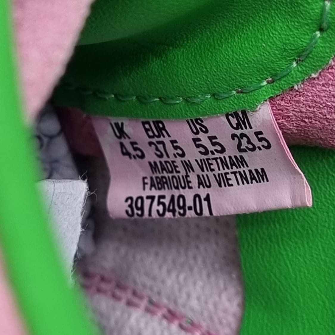 푸마 팔레르모  핑크그린 여성운동화235  상품이미지6