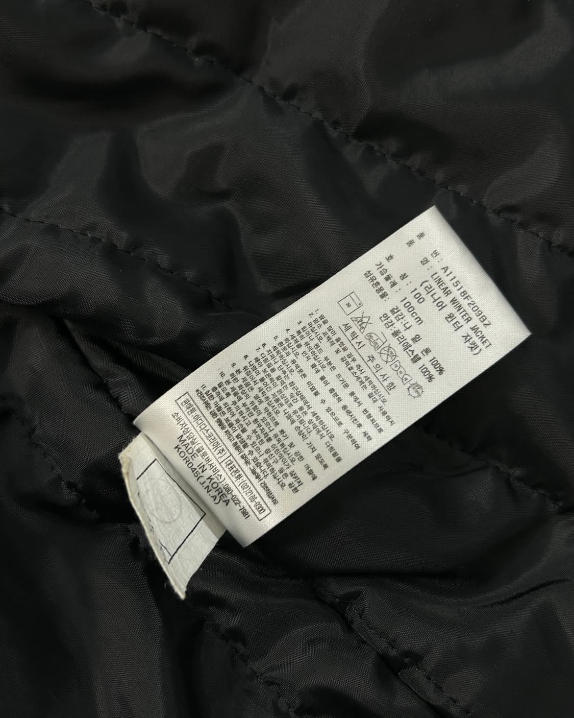 아디다스 올드스쿨 리니어 윈터자켓  상품이미지8