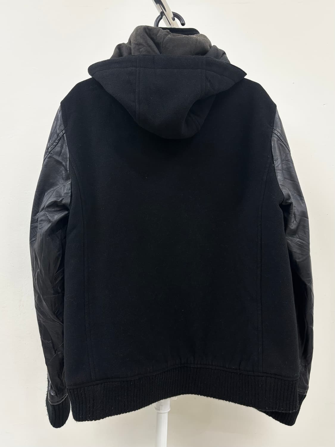 빈티지 락시크 하이넥 블랙 자켓 상품이미지8