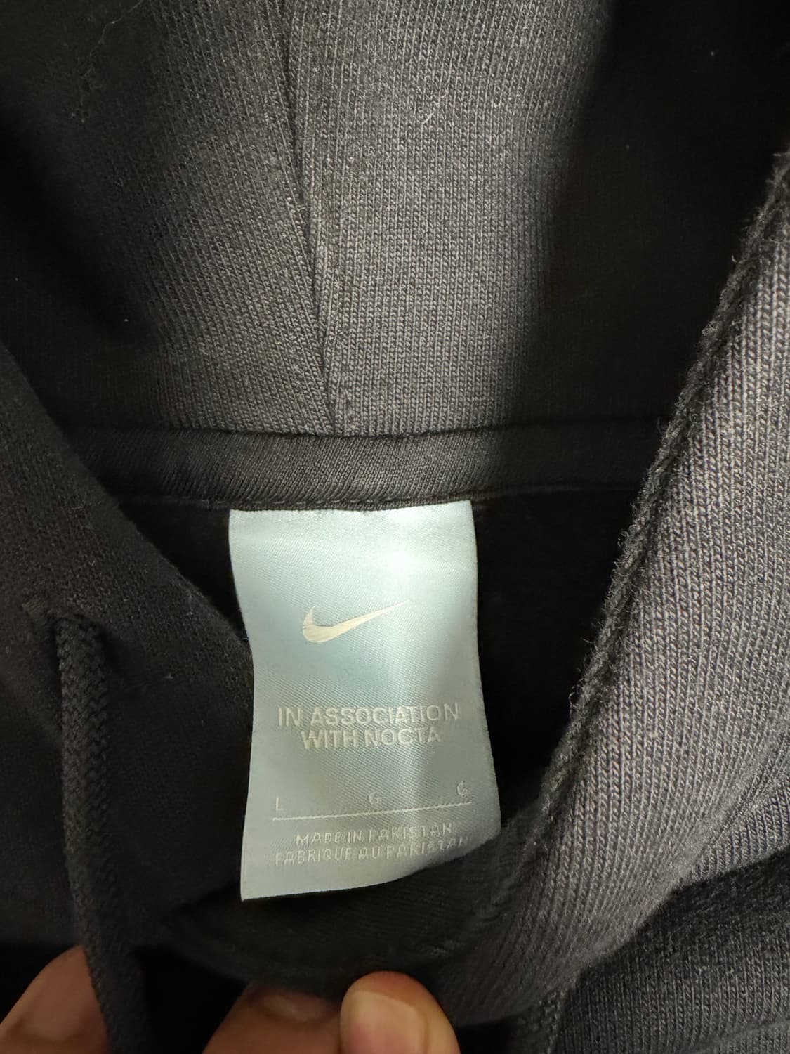 나이키 x 드레이크 녹타 에센셜 후드 블랙 L 상품이미지2